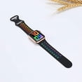 thumbnail image 2 of Yeebline Sport Band Compatible with Apple Watch 41mm 40mm 38mm for Men Women Kids, Breathable Soft Silicone Athletic Strap for Apple iWatch Series 7 6 5 4 3 2 1 SE, 2 of 7