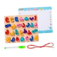 thumbnail image 3 of Arabic Blocks Jigsaw Colorful Appearance Birthday Gift Wooden Pegged Puzzles CUTICAT Bloque de rompecabezas a juego, 3 of 8