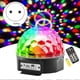 thumbnail image 2 of Disco Ball Party Lights 9 Colors LED Bluetooth Stage Lights Sound Activated Rotating Light with Rem, 2 of 5