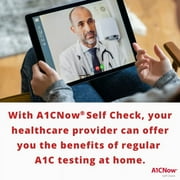 A1CNOW Blood Glucose Monitor, 4 Tests - 1 Pack