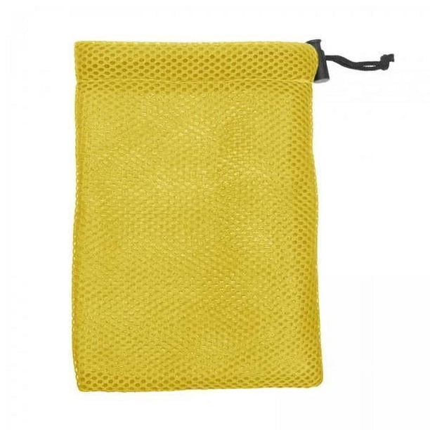 Bolsa de malla con cordón,Bolsa de almacenamiento con cordón de malla pequeña,Bolsa de malla multifuncional y práctica,Bolsa de malla con cordón de poliéster duradera y portátil,Bolsas