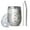 Light Pioneer Flower, variant on 12oz Stemless Wine Tumblers Green Pioneer Flower and Leaf Vacuum Insulated Stainless Steel Travel Tumbler Cups Mug with Lid and Straw for Champaign,Cocktail,Beer with Cleaning Brush