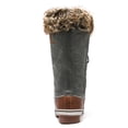 thumbnail image 4 of Dream Pairs Botas de nieve cálidas de invierno para mujer Botas de nieve informales impermeables a media pantorrilla para exteriores RIVER_1 Dream Pairs MAINE, 4 of 5