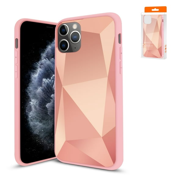 Reiko brand for Iphone 11 Pro Max Reiko brand for Diamond Cases In Rose Gold