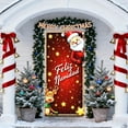 thumbnail image 4 of PRETXORVE Christmas Decorations, Christmas Decor, Door Curtain, Flags, Snowman,, Santa Claus Realistic Door Curtain, Exquisite Door Flags, 4 of 6