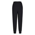 thumbnail image 5 of Diufon Women's Wide Leg Sweatpants Elastic High Waisted Baggy Pants Oversized Plush Athletic Joggers Pants, 5 of 6