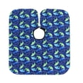 thumbnail image 1 of FELTECHELECTR Capa de peluquería para niños, práctica capa de corte de pelo con estampado de peces para tienda y hogar., 1 of 6