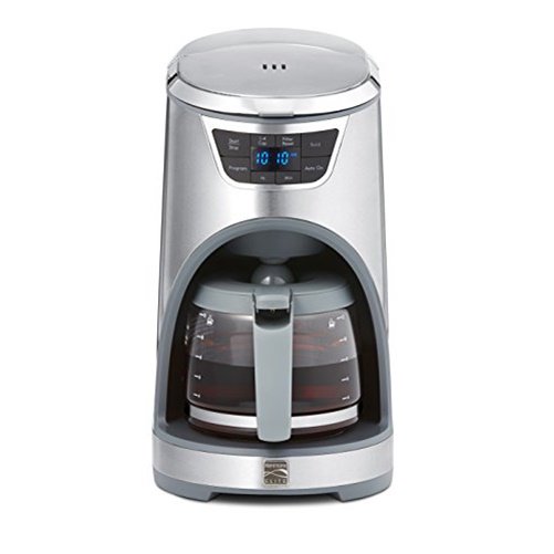 Kenmore Programmable Charcoal Filtration 12 Cup Stainless Steel Coffee