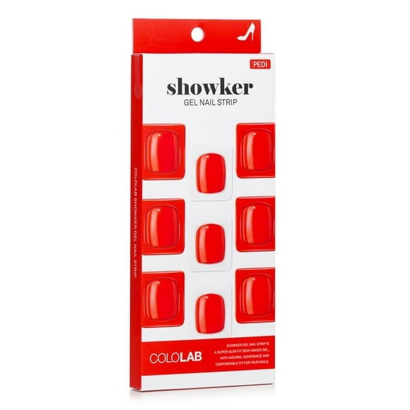 Tira de gel para uñas Cololab Showker CPF504 Real Red