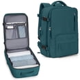 thumbnail image 1 of Mochila de viaje VECAVE Carry On impermeable para portátil de 14 pulgadas para mujer, 1 of 8