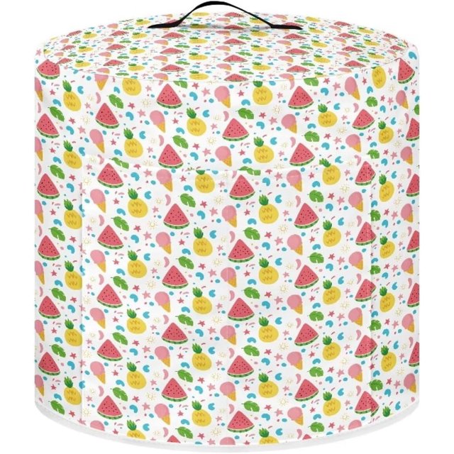 Air Fryer Cover Dust Cover Small Kitchen Appliance Covers with Top Handle and Accessories Pockets Instant Pot Cover 3 Quart Stain Resistant Washable Cover