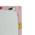 thumbnail image 2 of Ambesonne Anime Fitted Sheet, Striped Cartoon Style, Twin XL Size, Pink Yellow and White, 2 of 2