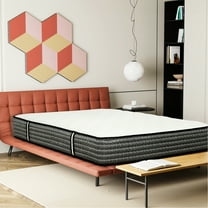 Top Gel- Mattress - 12" For A Rejuvenating Sleep Pocket Coil Gel Memory Foam Enhances Physical And Mental Well-being During