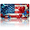 American Flag with Butterflies Hearts and Daisies, variant on 1 Pcs License Plate Covers & Frames, Kitten in Autumn For Decorative Front, Waterproof For Decoration Aluminum License Plate Covers & Frames Cover For Men Women, 12" X 6"