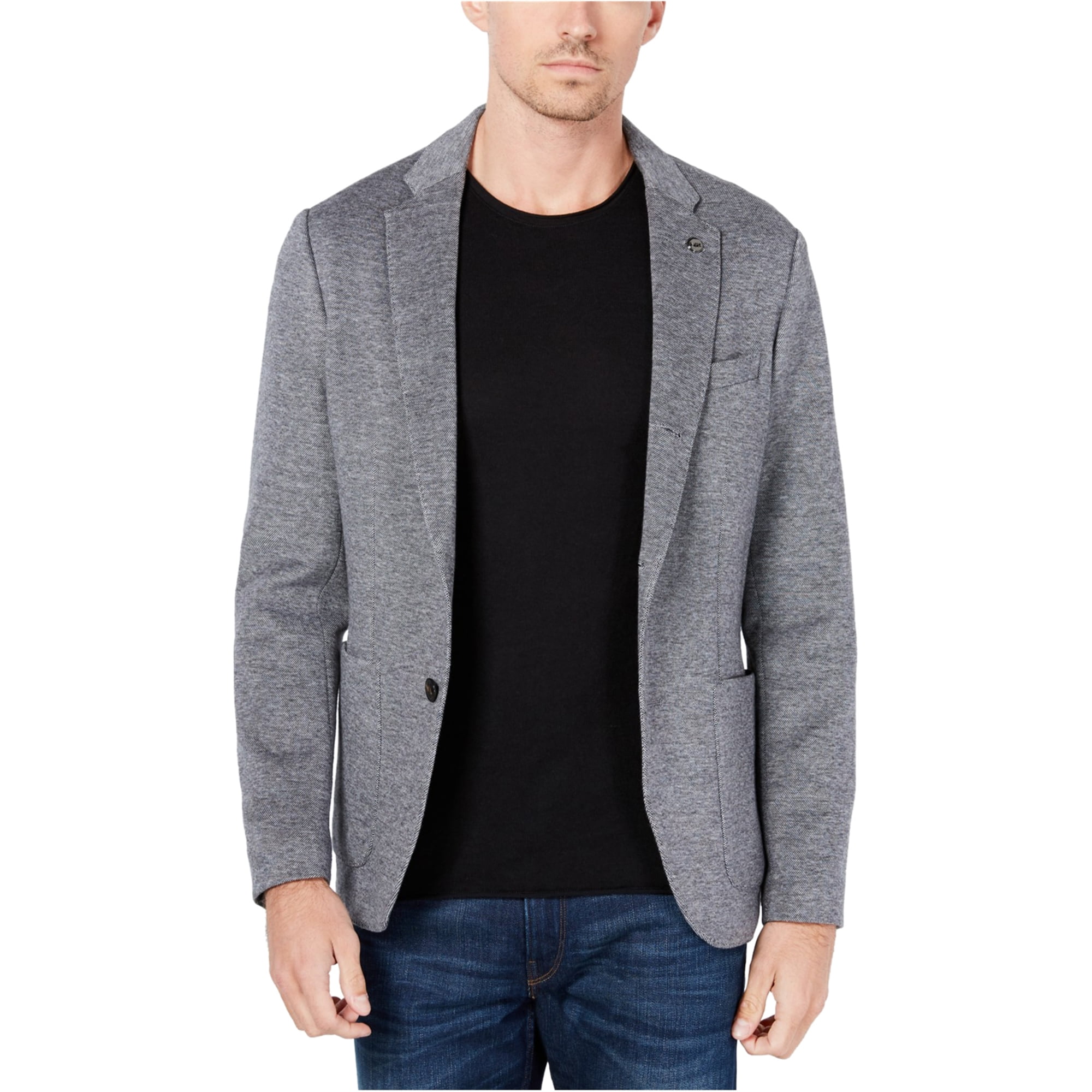Michael Kors Michael Kors Mens Knit Three Button Blazer Jacket