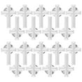 thumbnail image 3 of 12 alfileres de aleación con forma de cruz para joyería, accesorios de bricolaje, broches con forma de cruz, broches para suéter, broches para sombreros, joyería, decoración única para solapas., 3 of 6