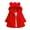 Red, variant on Kids Girls Winter Warm Fleece Coats Full Zipper Plush Jacket Clothes Toddler Bear Ear Hooded Outwear Overcoat 12 18 Months 2t 3t 4t 1-7 Years