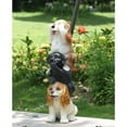 thumbnail image 6 of HI-LINE GIFT LTD. STACKED DOGS - HEAR, SEE & SPEAK NO EVIL, 6 of 10