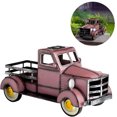 thumbnail image 3 of Decoración de maceta para jardín con diseño de camioneta solar de estilo retro, 3 of 8