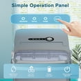 thumbnail image 2 of Moifoi 26 lbs/24H Countertop Ice Maker Machine, 9 Bullet-Shaped Ice in 6 Min, Auto-Cleaning, Grey, 2 of 8
