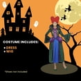 thumbnail image 4 of Studio Halloween, LLC Salem Bossy Witch Hocus Pocus Inspired Adult Costume | Medium 10-12 Female, 4 of 5
