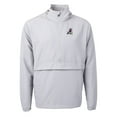 thumbnail image 2 of Men's Cutter & Buck  Gray Springfield Cardinals  Charter Eco Recycled Half-Zip Anorak Jacket, 2 of 3
