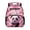 Cherry Blossom Panda, variant on Capybara & Turtle 13.5 Inch Preschool Backpack for 3-5 Year Olds Boys Kids Lightweight School Backpack with Adjustable Shoulder Straps and Side Pockets for Toddlers Kindergarten