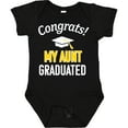 thumbnail image 3 of Inktastic Congrats My Aunt Graduated with Cap Boys or Girls Baby Bodysuit, 3 of 5