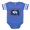 Royal Blue, variant on CafePress - Flag Of Wyoming - Cute Infant Baby Football Bodysuit