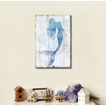 thumbnail image 2 of wall26 - Mermaid Picture on Vintage Background - Canvas Art Wall Decor - 24"x36", 2 of 4