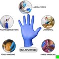 thumbnail image 2 of Sturdy Pack Nitrile Blended Gloves- Powder-Free, Disposable, Latex-Free- for Cleaning, Food Handling, Blue, 2 of 8