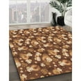 thumbnail image 2 of Ahgly Company Indoor Rectangle Patterned Cantaloupe Orange Area Rugs, 3' x 5', 2 of 6