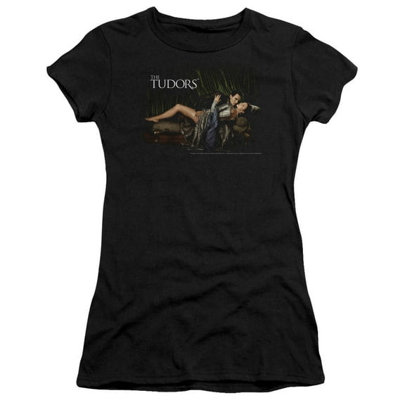 Tudors The King And His Queen Junior Women's T-Shirt Sheer Black