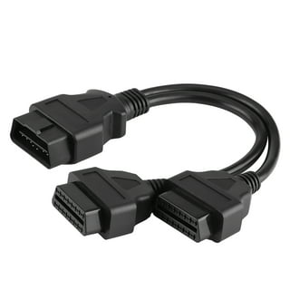 Mgaxyff OBD-II USB Cable,180cm Car OBD-II OBD2 EOBD 16pin Diagnostic  Extension Adapter to Mini USB Cable,OBD2 USB Cable 