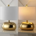 thumbnail image 7 of JONATHAN Y Calix 20" Mid-Century Glam Ceramic/Iron LED Table Lamp, Gold, JYL4057A, 7 of 7