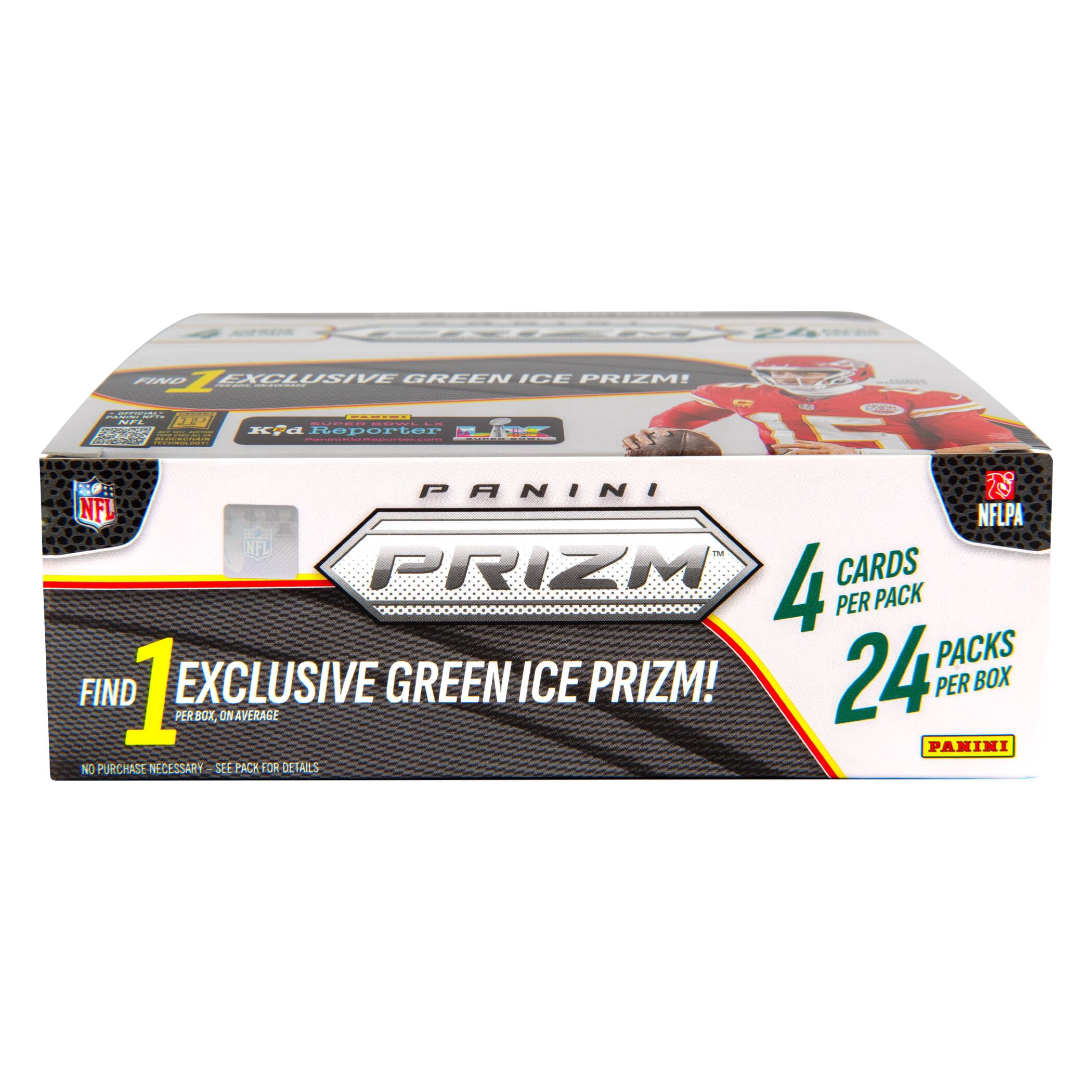 2025 Panini PRIZM Football Trading Cards Retail Box