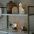 thumbnail image 6 of Home Decor Collection Translucent Amber Glass LED Tabletop Accent Light with Timer, 6 of 8