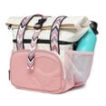thumbnail image 5 of Bolsa de almuerzo SUNNY BIRD de doble compartimento con aislamiento blanco/rosa, 5 of 5