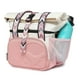 thumbnail image 5 of Bolsa de almuerzo SUNNY BIRD de doble compartimento con aislamiento blanco/rosa, 5 of 5