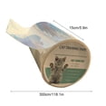 thumbnail image 2 of Greeniant Pegatina Protector antiarañazos para gatos, cartel ajustable, puertas, escaleras, refrigerador, suministro para el hogar, accesorio Juguetes para gatos, 2 of 6