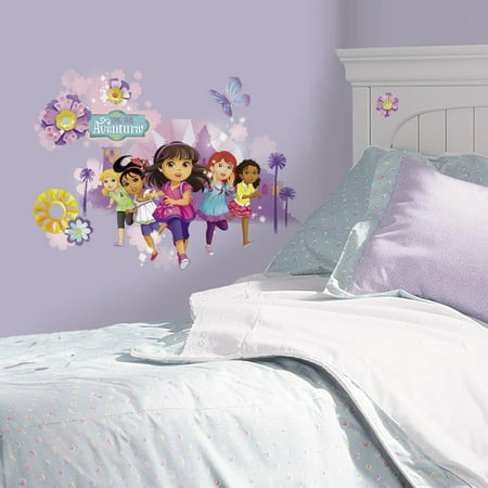 Dora and Friends Peel and Stick Wall Graphix Giant Wall Decals
