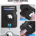 thumbnail image 4 of Billetera Miyozi Airtag para hombre con clip para billetes y bloqueo RFID, 4 of 7
