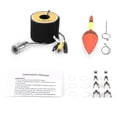 thumbnail image 1 of 1200tvl Underwater Fishing Camera 12 Leds Night Vision Waterproof Fish Shape Boat Ice Fishing Camera Accessories With 15m/30m/50m Cable, 1 of 3