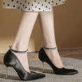 thumbnail image 4 of 1 Paire de Sangles de Remplacement pour Talons Hauts Femme avec Strass Sangles Détachables, 4 of 8