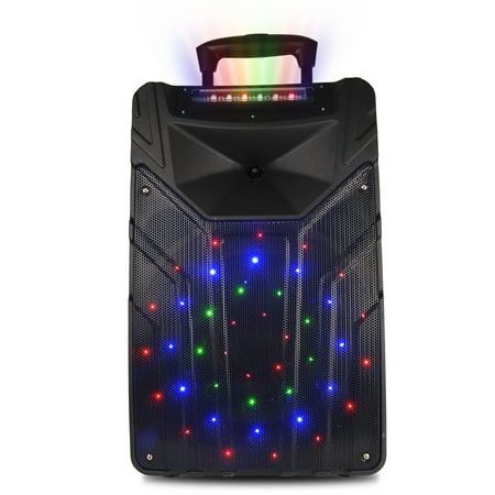 Naxa 15" Wireless Dance Light Karaoke Speaker