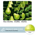 thumbnail image 2 of Pear Indoor Area Rug Carpet Mat - Polyester Non-Slip Machine Washable, 2 of 6