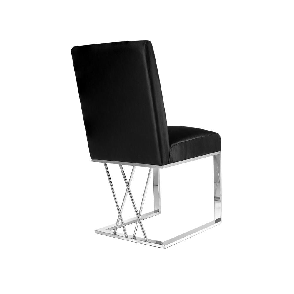 Home Gear Chaise de salle à manger avec 2 X support Design