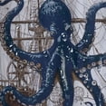 thumbnail image 5 of Orinice  Shower Curtain Set Nautical Octopus, Funny Blue Ocean Kraken Quick-Dry Shower Curtains for Bathroom, Unique Room Decor Polyester - 69x72, 5 of 7