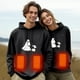 thumbnail image 5 of Sudadera con capucha térmica DecSea con batería, sudadera de polar con capucha térmica para hombre y mujer, 5 of 8