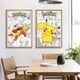 thumbnail image 4 of Posters Anime Peripherals Art Canvas Painting Blastoise Mewtwo Picture Comic Kawaii Mural Decor Gifts for Baby Girl Room, 4 of 5